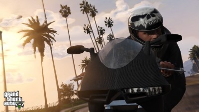 Мотоциклист в GTA 5