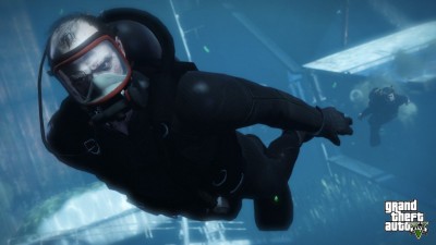 Под водой в GTA 5