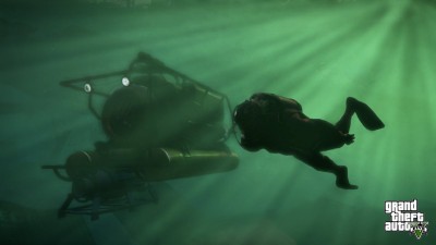 Подводный мир в GTA 5